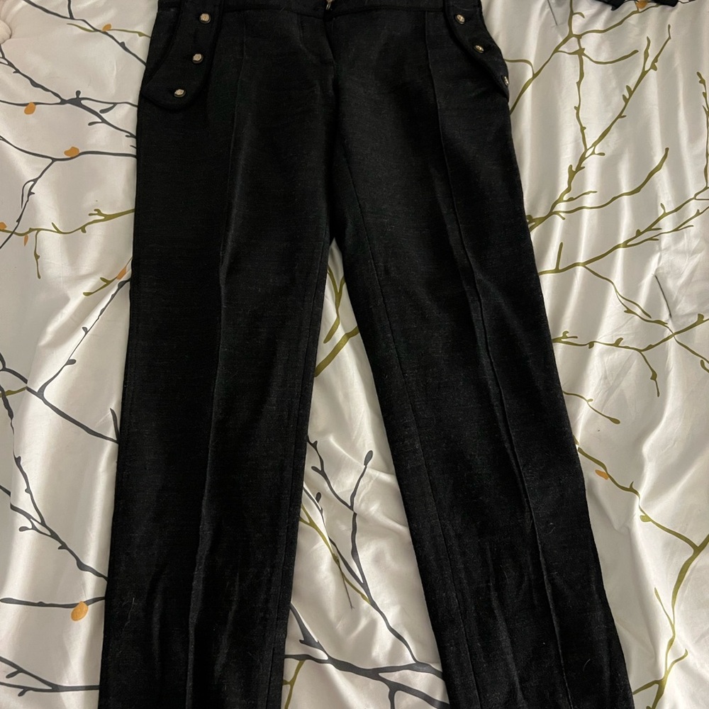 Dolce & Gabbana Charcoal Pants